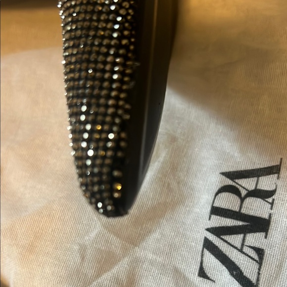 Zara Black + Hemi stone tall boots - Picture 3 of 9